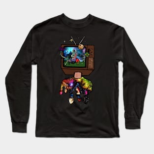 TV Head Long Sleeve T-Shirt